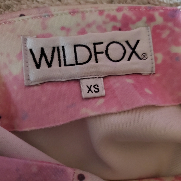 Wildfox Couture Space Cadet pop art TOP & SKIRT set UFO - Picture 5 of 14